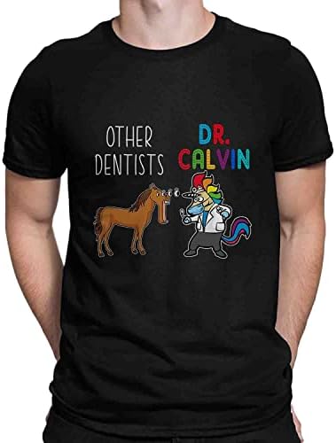 Цицирон Ортодонтистички стоматолошка стоматолошка асистент памук, персонализирана маичка со краток ракав за стоматолог
