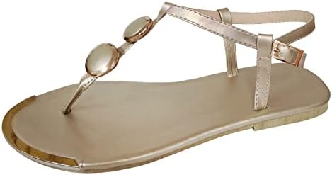 Флип -апостолки за жени, жени сандали чевли удобно одење на ринезон отворено пети -слајд сандали станови