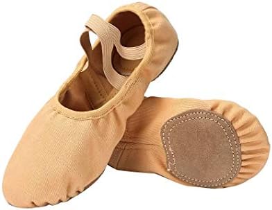 Линоди танцувачки чевли за девојки се протегаат платно поделени на жени
