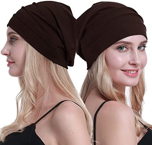 Освио памук хемо-капаче за глава за рак на жени-мека капа за запечатена пакување за опаѓање на косата