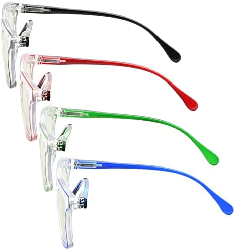 Очила 5-Пакет Очила За Читање Жени Шик Читатели Двојна Боја