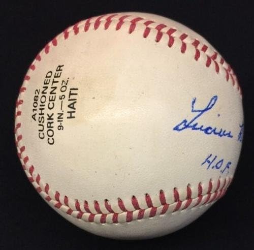 Лусиус Бенџамин Апликација Лук Хоф 1964 потпиша бејзбол ЈСА ЛОА - Автограмирани бејзбол