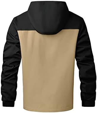ОСХО јакни за жени - мажи со две тони букви графички јакна со качулка