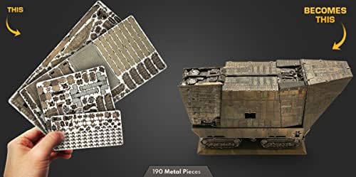 Metal Earth Premium Series Star Wars Wars Jawa Sandcrawler 3D Metal Model Комплет фасцинации