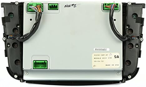 1 Фабрички радио Двојна температура е прикажана радио контролна панел компатибилен со 2004-2008 Acura TL 39050-SEP-A0