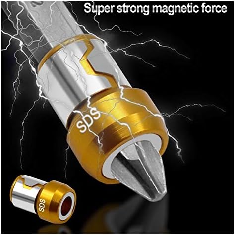 Maidu магнетски легура на легура Електромагнетски шрафцигер малку силен магнетизатор вкрстена вежба магнетна прстен шрафцигер сет