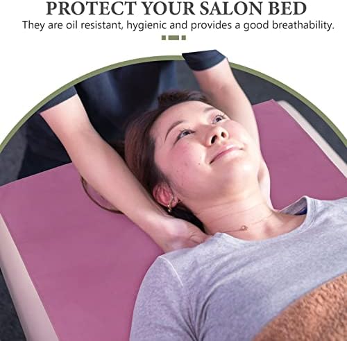 Исценети чаршафи за еднократна употреба Масажа за масажа за масажа за кревет за кревет салон спа -кауч за креветчиња заштитник со додатоци