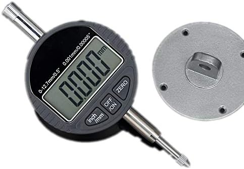 Индикатор за дигитално бирање на Maizoon, 0-12,7 mm*0.001mm LCD опсег на опсег, електронски тестер за микрометар