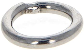 Беттомшин не'рѓосувачки челик О прстен 20 мм дијаметар 3мм дебелина заварени заварени тркалезни прстени 10 парчиња