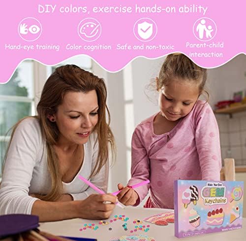 Играчки за подароци со еднорог 5-годишни девојки: Дијамантско сликарство за сликање за деца играчка за деца за 6-9 годишни деца