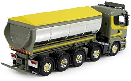 За Scania за Tekno Dornbierer 5 Assige Kipper Truck 1/50 Diecast Model Завршен автомобил камион