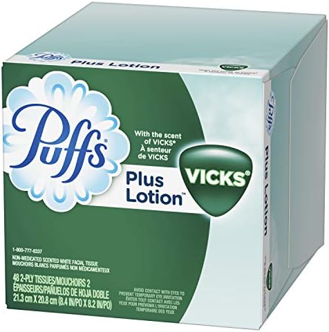 Puffs плус лосион со мирис на ткива на лицето Викс