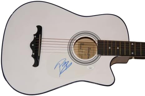 Остин Пост Малоне потпиша автограм со целосна големина Акустична гитара C w/ James Spence автентикација JSA COA - поп -суперerstвезда, Стони, Бербонгс и Бентлис, крварење на Хол?
