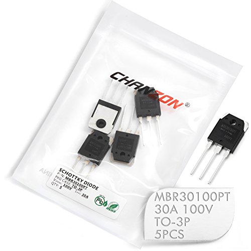 Chanzon MBR30100PT Schottky Barrier Rectifier Diodes 30A 100V TO-3P 30 AMP 100 VOLT