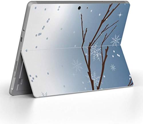 Декларална покривка на igsticker за Microsoft Surface Go/Go 2 Ultra Thin Protective Tode Skins Skins 001465 Снежна зима