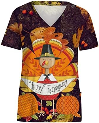 Смешна кошула за благодарници со кратки ракави блузи маички обични кратки ракави од туничен графички матични врвови на забави
