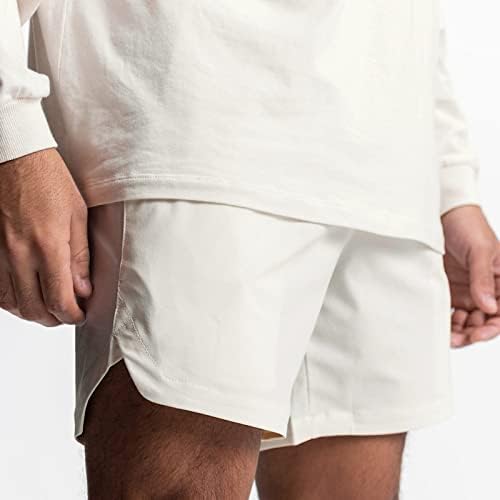 Машки обични панталони со цврста боја тренд младински летни мажи џемпери фитнес фитнес облека за перформанси