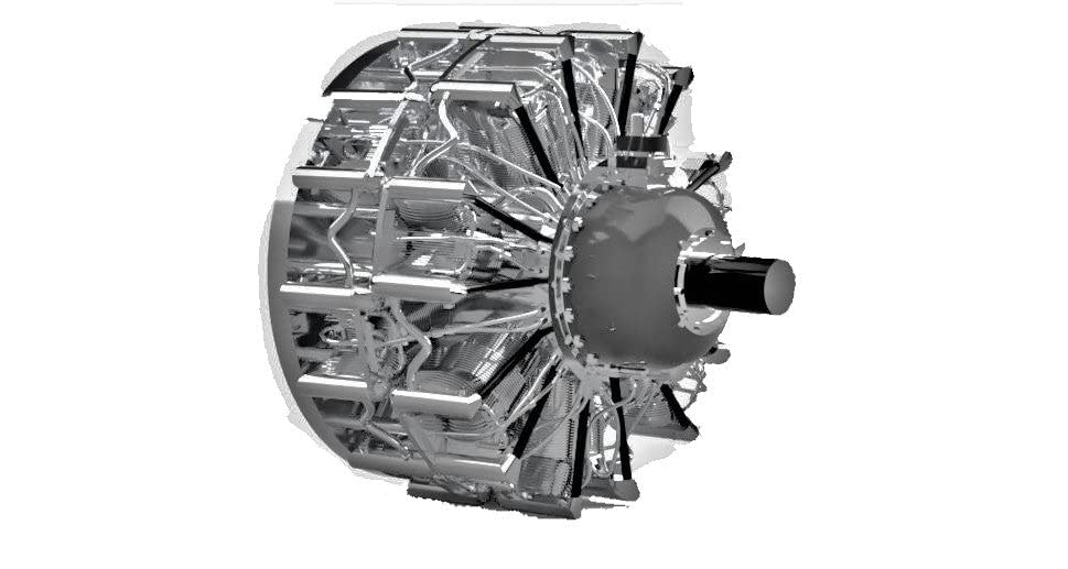 1/48 Р-1830 радијален мотор