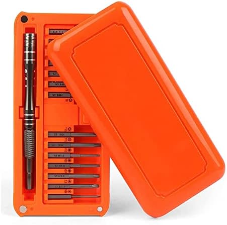 WOQO SCRETERDRIVER Продолжен S2 шрафцигер шрафцигер постави портокалова, што се користи за поправка и расклопување алатки за часовници,