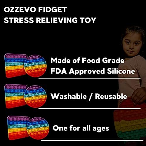 Озево брендиран врвен квалитет на фигури играчки за деца играчки за девојки притискајте поп меур Сензорна играчка за предмети за олеснување