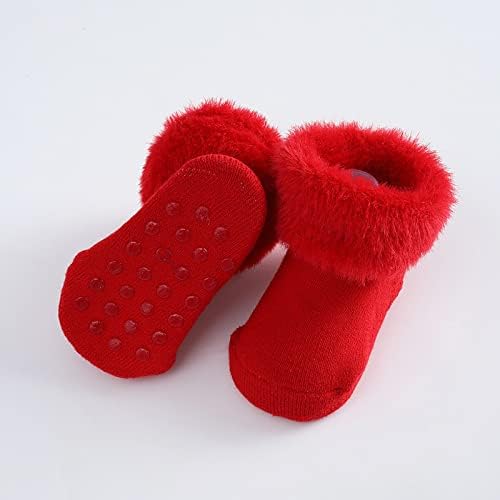 Бебе чорап за зимски топли чорапи мали деца момчиња девојки Деца чорапи принцеза чорапи подни чорапи