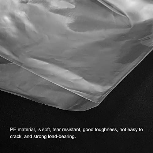 Patikil Clear Flat Open Open Poly Caghs Не-лепливи ПЕ пластични торбички за малопродажба 2 мил.