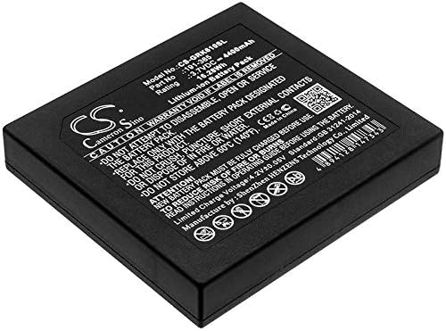 Замена на батеријата 4400mAh за GE Druck DPI620 Genii Druck IO620 DPI 620/G 191-365 191-356