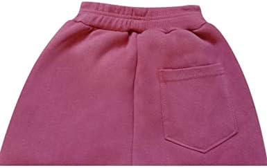 Зимски Топол Џогер За Момчиња АМЕБЕЛ Панталони Со Руно Обложени Еластични Панталони За Потење На Половината