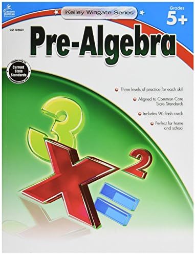 Келли Вингајт пред-алгебра работна книга од одделение 5-8 е-книга