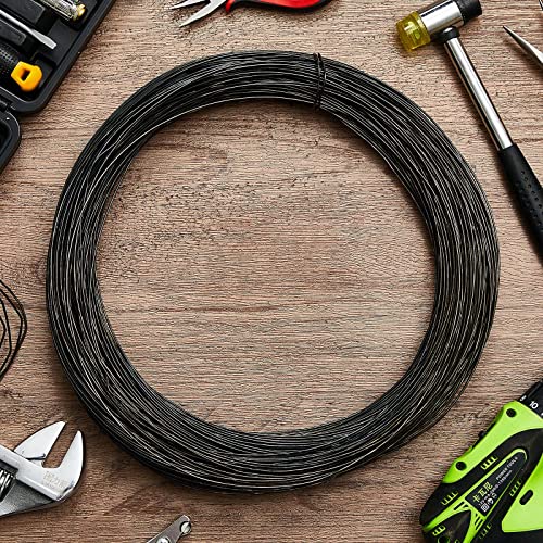5,5 lb Rebar Tie Wire Black 16 Gauge Tie Wire Wire Wire Annealed железна жица Електрична жица за домашни индустриски алатки, околу