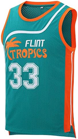 Aolapo Flint Tropics Jersey Moon 33 кошаркарски дресови за мажи S-xxxl