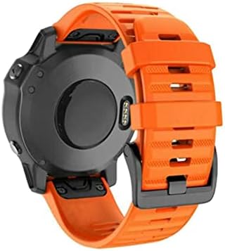 FORFC за Garmin Fenix ​​6s 6 6x Pro 5s 5 5x Plus Easy Fit Silicone Watchband Брзо издание 20 22 26мм за Fenix ​​3HR моден зглоб