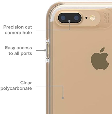 Gear4 Piccadilly Case Case со напредна заштита на влијанието [заштитено од D3O], тенок, тежок дизајн за iPhone 6 Plus / 6s Plus / 7 Plus
