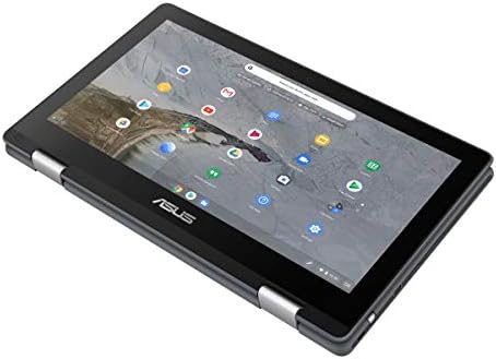 ASUS Chromebook Flip C214MA QS2-Flip Дизајн-Celeron N4000 / 1.1 GHz-Chrome OS-4 GB RAM МЕМОРИЈА-64 GB eMMC-11.6 Екран На Допир
