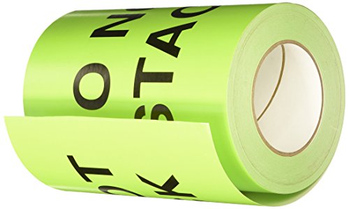 Етикети за пакување за испорака на препараза „Не се магацини“, неонски зелени - 500 по пакување