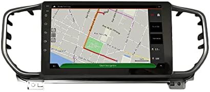 Андроид 10 Авторадио Автомобил Навигација Стерео Мултимедијален Плеер ГПС Радио 2.5 Д Екран на Допир forKIA KX5 2019 Четири Јадро 1GB Ram МЕМОРИЈА