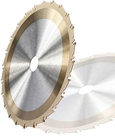 Fansipro 160/165/185мм кружен секач за пила TICN обложена 24/40/48/80T диск за сечење, 165 x 20 x 2,3 mm, сребро - 24t