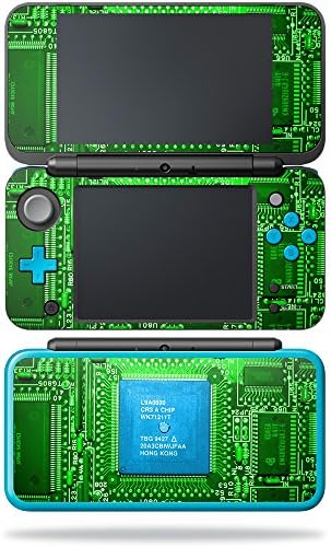 MOINYSKINS SKINE компатибилна со Nintendo NEW 2DS XL - Circuit Board | Заштитна, издржлива и уникатна обвивка за винил декларална обвивка