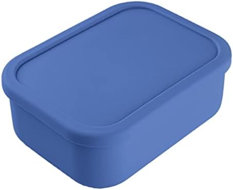 Genigw силиконски бенто кутија Трајни контејнери за ручек со 3 прегради