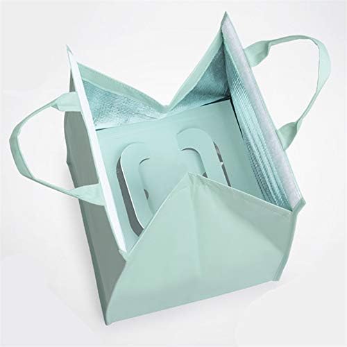 Box N / C торта, мултифункционална кутија за пакување, двослојна изолација, водоотпорна, топла и ладна изолација трајна торба, многу погодна