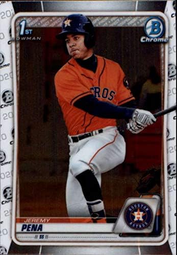 2020 Bowman Chrome Properces BCP-61 Jeremy Pena RC RC Dookie Houston Astros MLB Baseball Trading Card