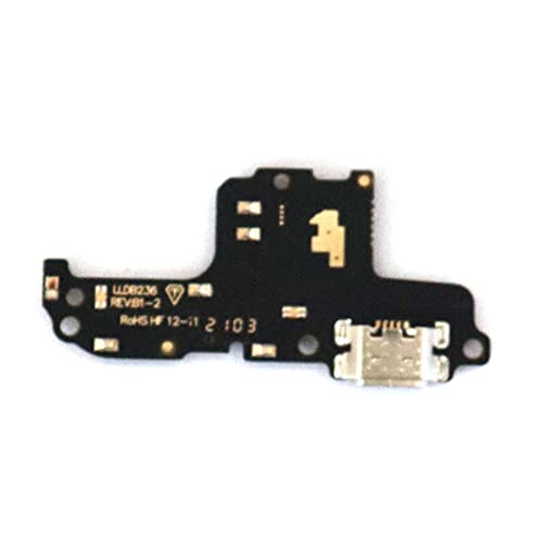 FAINWAN USB Полнач За Полнење Приклучок Конектор Лента Флекс Кабел Замена Компатибилен Со Motorola Moto E 2020 E7 XT2052-6 XT2052-5 6,2