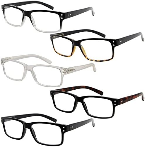 Очила Заштедете 10% На Комплет 5 Пакети Класични Очила За Читање За Мажи и 5 Пакети Пролетни Шарки Читатели +2.50
