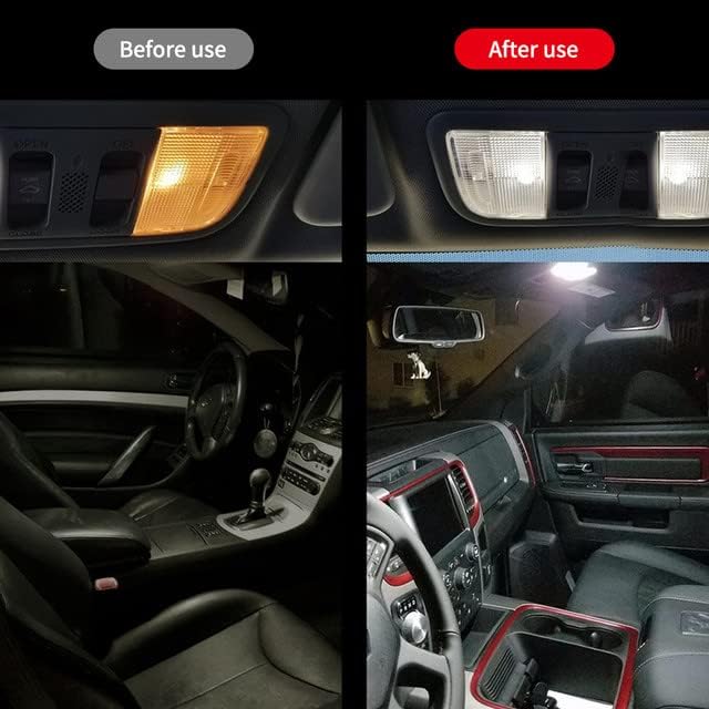 Sucroddy 3PCS 6000K Бела LED Автомобил Внатрешни Светло Комплет За Acura ILX 2012 2013 2014 2015 2017 2018 2019 2020 2021 2022,