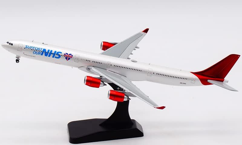 JC Wings Maleth For Airbus A340-600 9H-PPE Поддржете го нашиот NHS 1/400 Diecast Aircraft Prefuigled Model