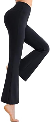 Хемиња на одблесоци Songsky за жени со голема половината V кросовер контрола на стомакот за подигање јога панталони, панталони