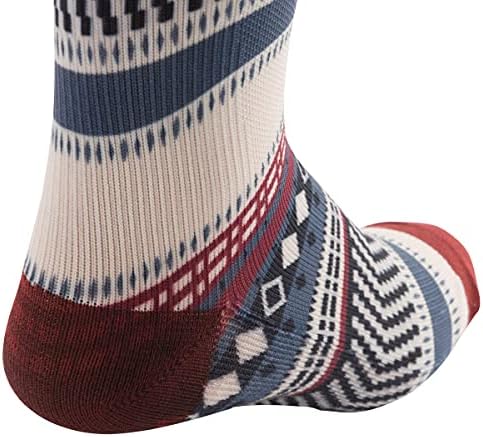Чорапи за атлетски чизми за машка чинија, западно инспирирани чорапи за мажи за мажи