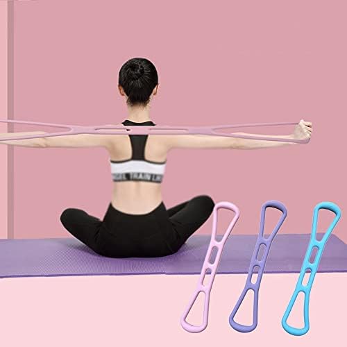 Yfdm yoga отпорност на опсегот, домашна фитнес опрема со еластична опрема за обука на мускулите на јажето на ногата