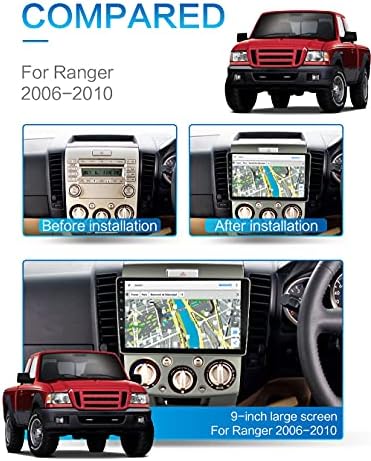 9 Андроид 10.0 Автомобил Радио Стерео Одговара за Mazda БТ 50 2006~2010 Главата Единица GPS Навигација Carplay 4G WiFi Bluetooth