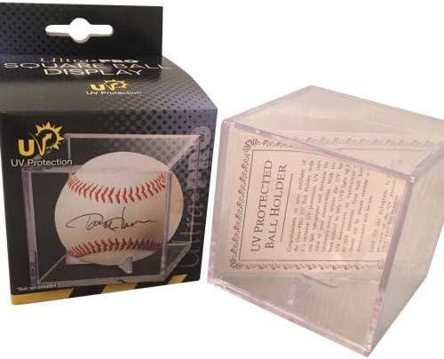 Мајк Пастрмка автограмираше официјално потпишано целосно име Бејзбол MLB автентициран COA со UV Display Case - автограмирани бејзбол
